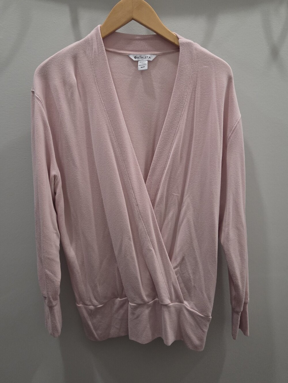 Athleta Soft Blush Pink Pullover Top, MP